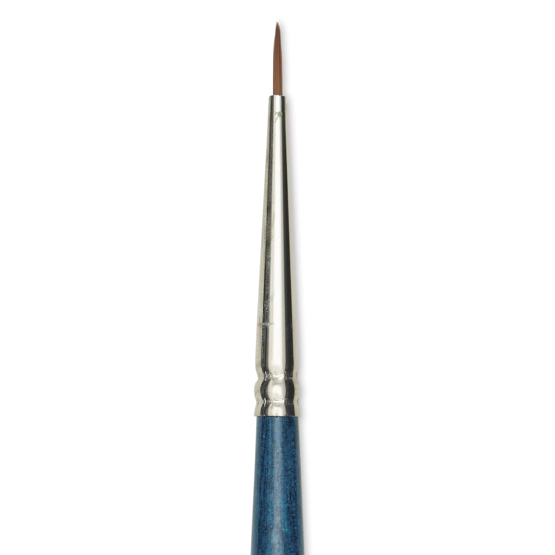 Silver Brush BelleAqua Brush - Round, Short Handle, Size 3/0, close-up