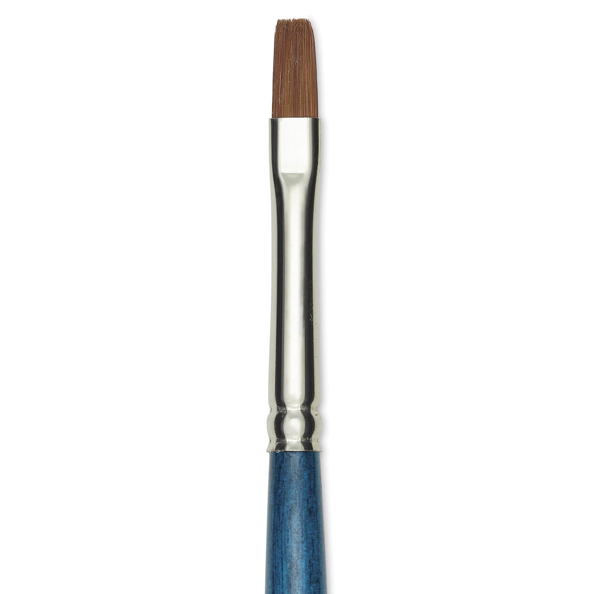 Silver Brush BelleAqua Brush - Bright, Short Handle, Size 4, close-up