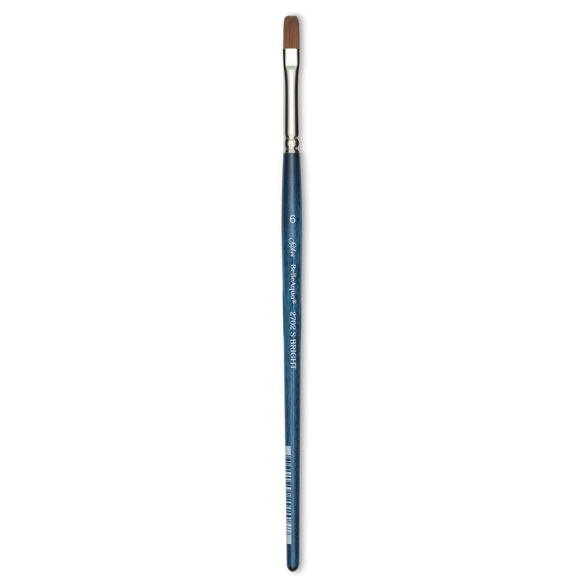 Silver Brush BelleAqua Brush - Bright, Short Handle, Size 6