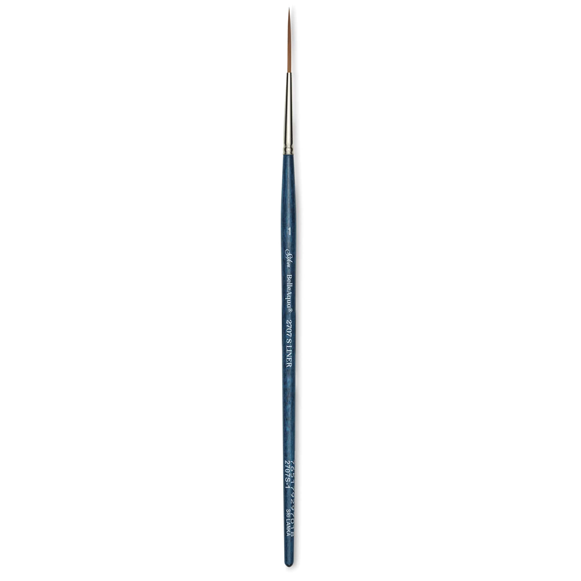 Silver Brush BelleAqua Brush - Liner, Short Handle, Size 1