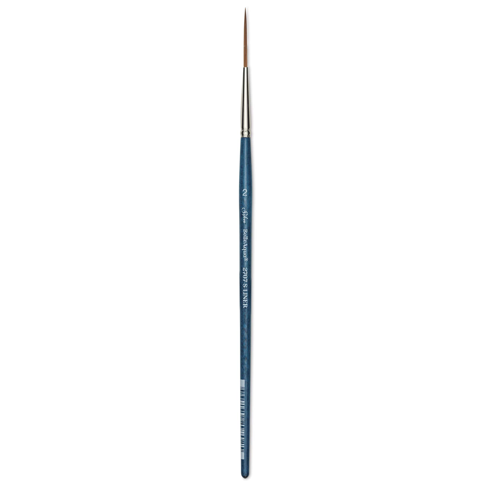 Silver Brush BelleAqua Brush - Liner, Short Handle, Size 2