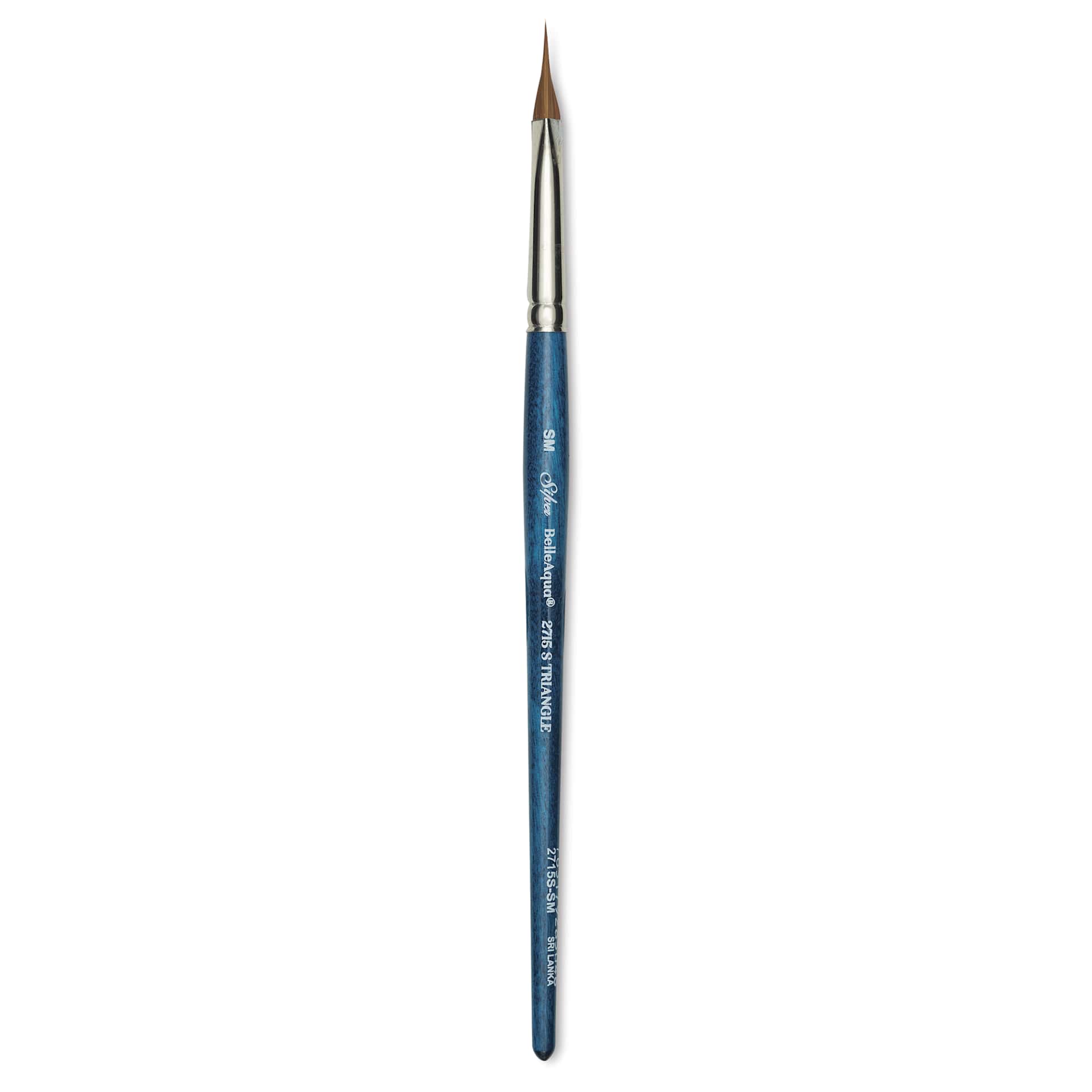 Silver Brush BelleAqua Brush - Triangle, Short Handle, Size Small