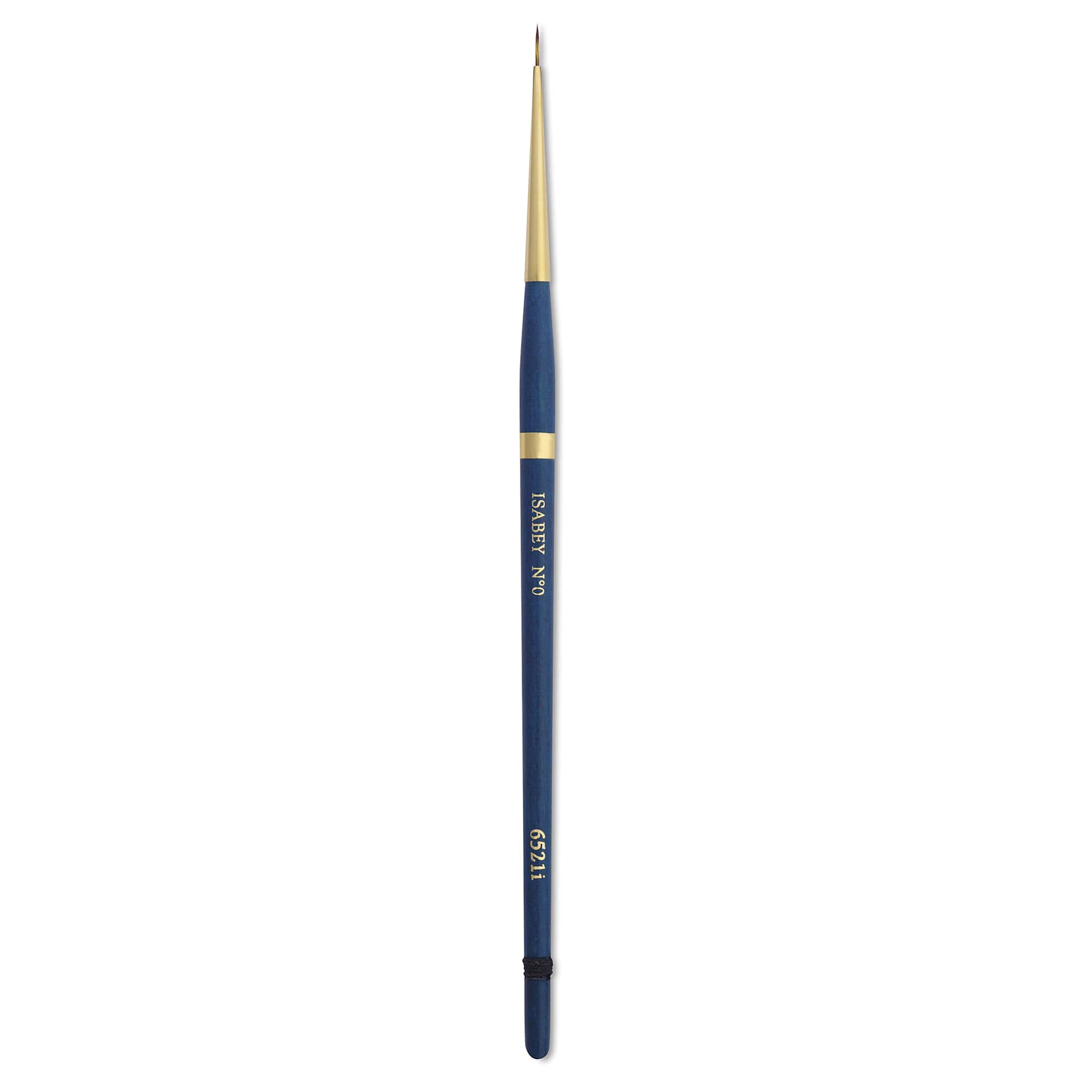 Isabey Isacolor Synthetic Brush - Round, Short Handle, Size 0