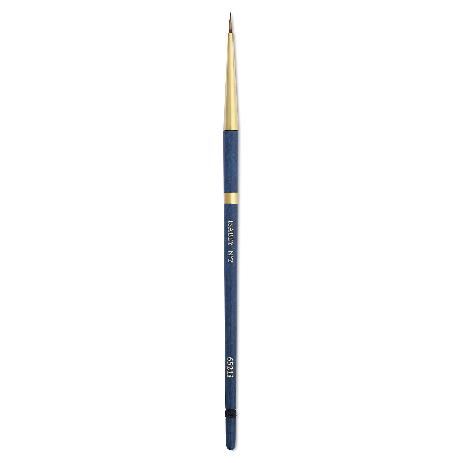 Isabey Isacolor Synthetic Brush - Round, Short Handle, Size 2