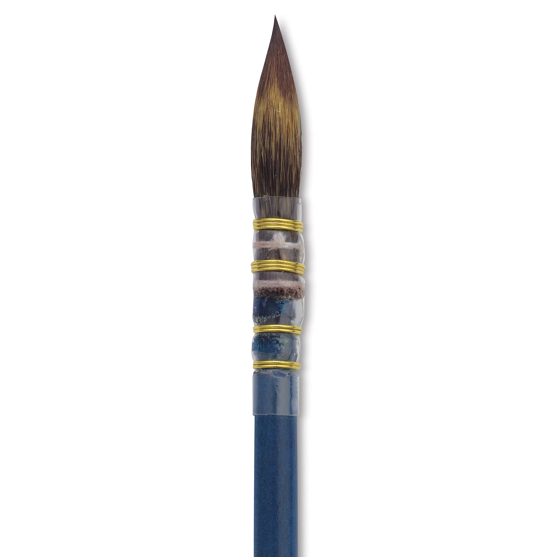 Isabey Isacolor Synthetic Brush - Quill Mop, Short Handle, Size 4/0, close-up