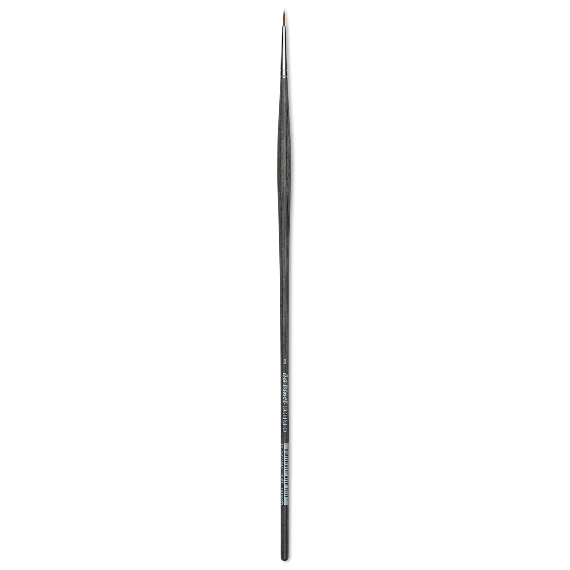 Da Vinci Colineo Synthetic Kolinsky Sable Brush - Round, Size 1, Long Handle