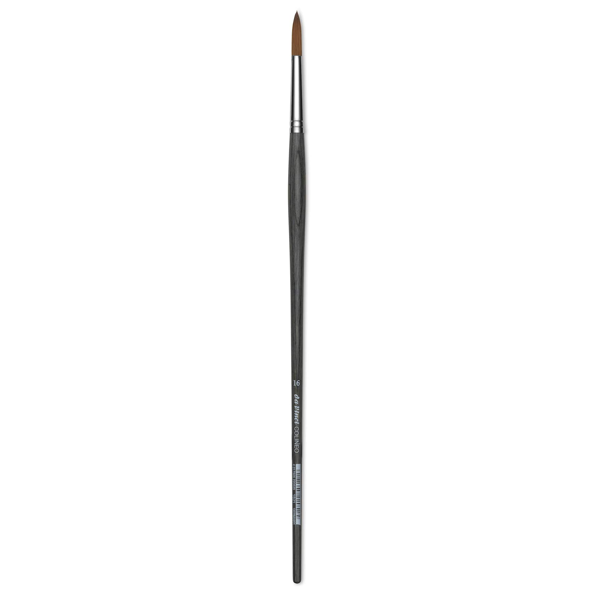 Da Vinci Colineo Synthetic Kolinsky Sable Brush - Round, Size 16, Long Handle