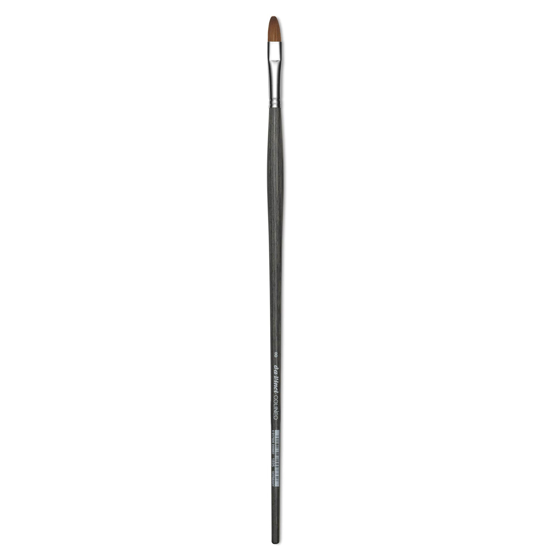 Da Vinci Colineo Synthetic Kolinsky Sable Brush - Filbert, Size 8, Long Handle