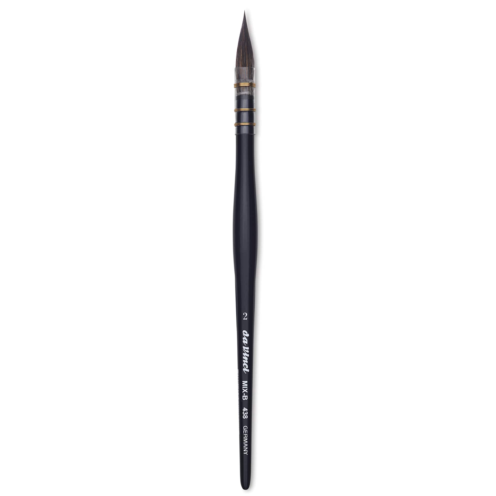 Da Vinci Cosmotop Sable Mix B Brush - Round Wash, Short Handle, Size 2