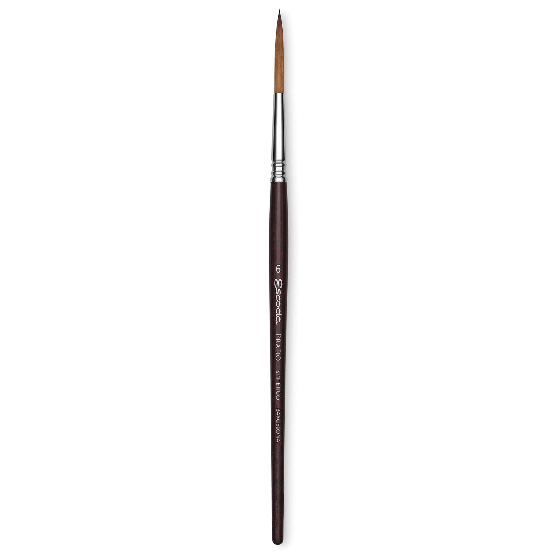 Escoda Prado Tame Synthetic Brush - Rigger, Size 6