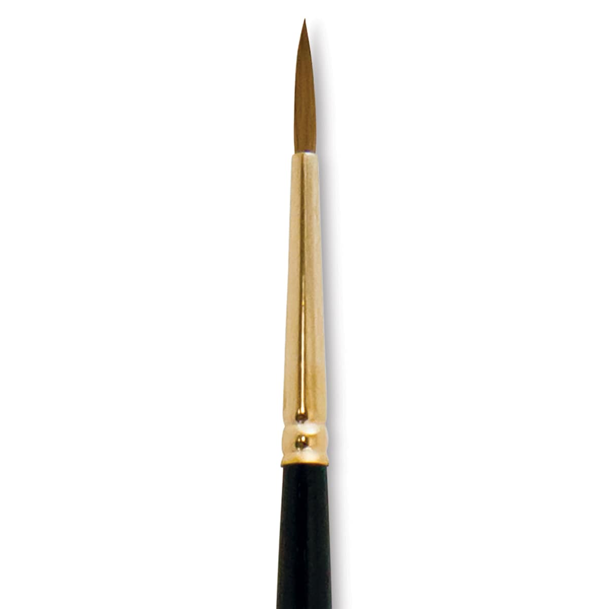 Silver Brush Renaissance Red Sable Brush - Round, Long Handle, Size 6 close up