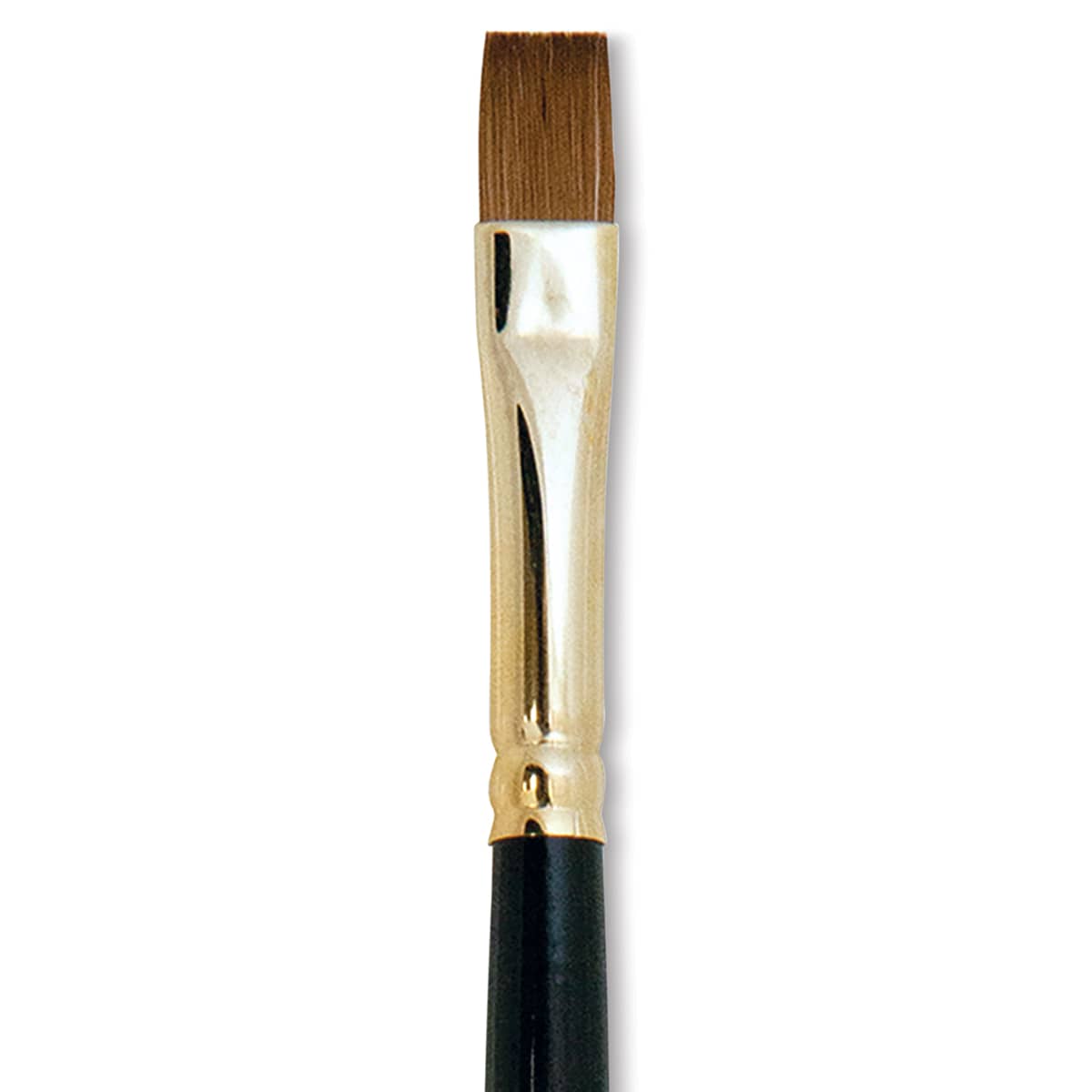 Silver Brush Renaissance Red Sable Brush - Bright, Long Handle, Size 8 close up