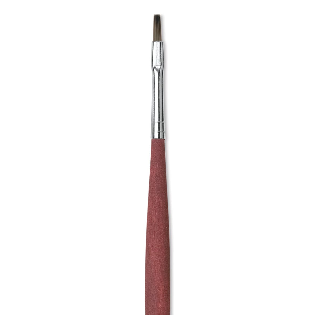 Da Vinci College Synthetic Brush - Bright, Long Handle, Size 2 close up