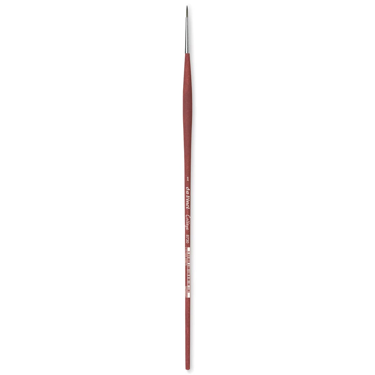 Da Vinci College Synthetic Brush - Round, Long Handle, Size 1