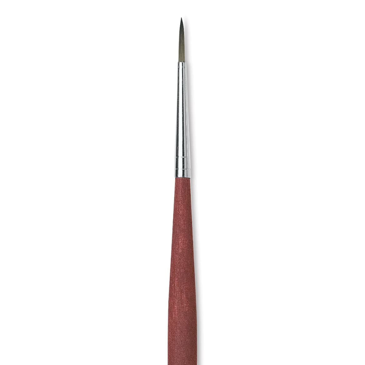 Da Vinci College Synthetic Brush - Round, Long Handle, Size 2 close up