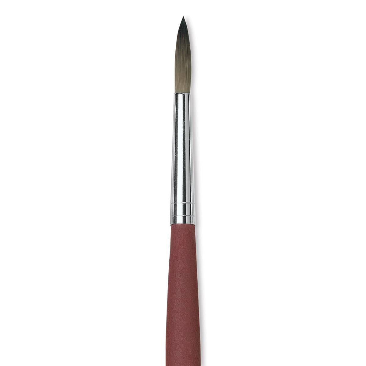 Da Vinci College Synthetic Brush - Round, Long Handle, Size 8 close up