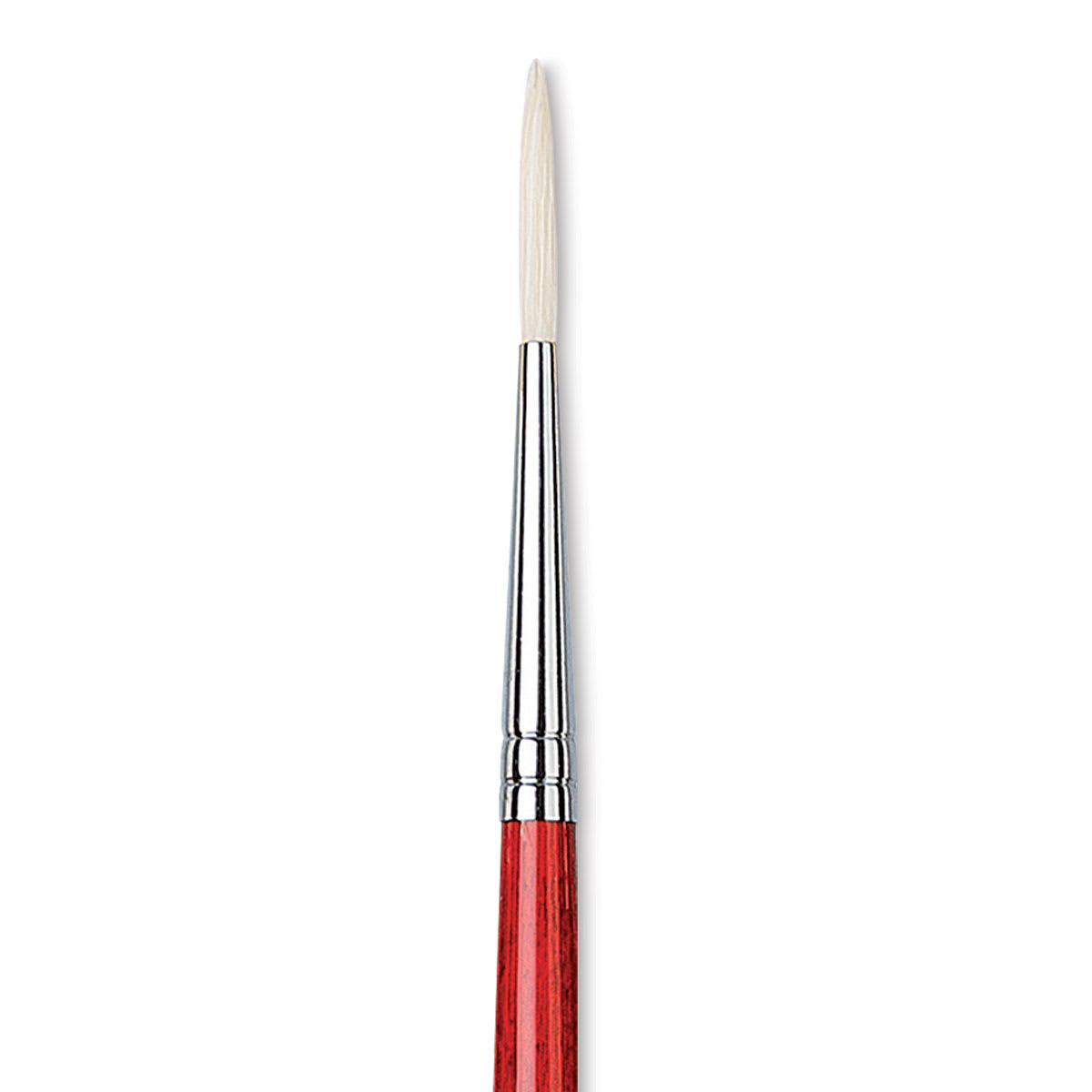 Da Vinci Maestro 2 Hog Bristle Brush - Long Round, Long Handle, Size 4 close up