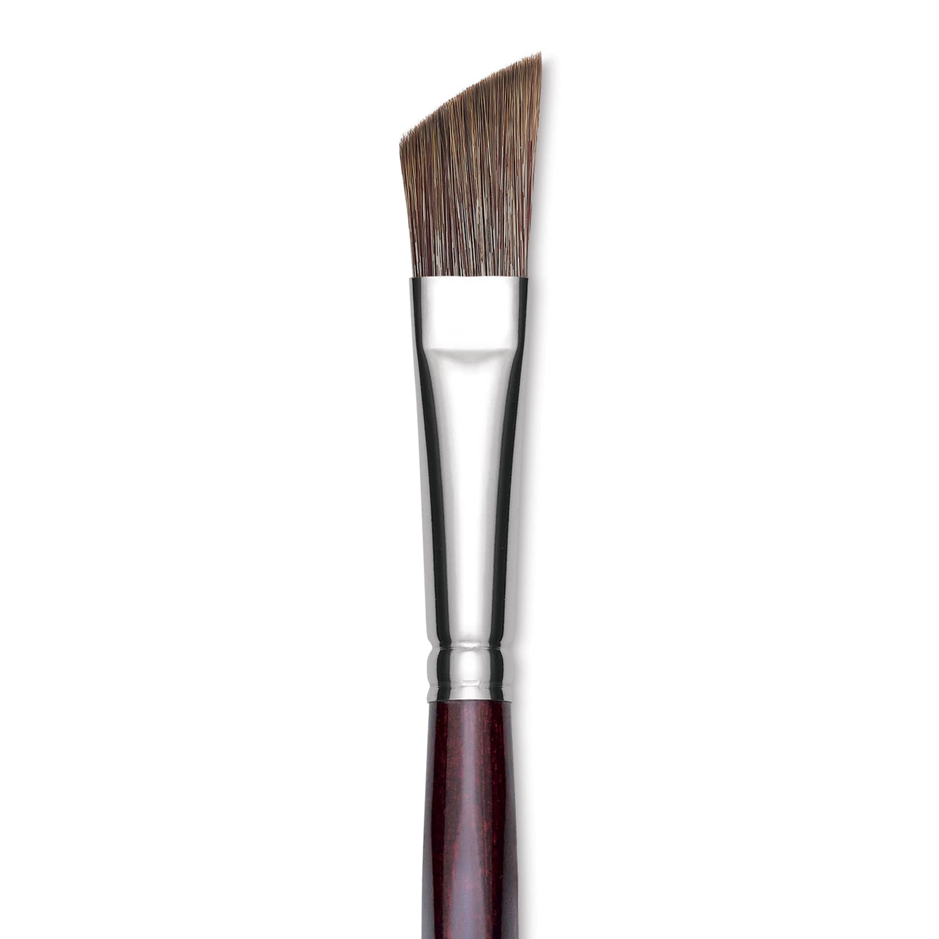 Da Vinci Grigio Synthetic Brush - Slant, Long Handle, Size 16