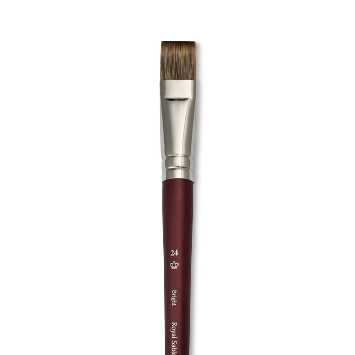 Royal & Langnickel SableTek Brush - Bright, Short Handle, Size 24