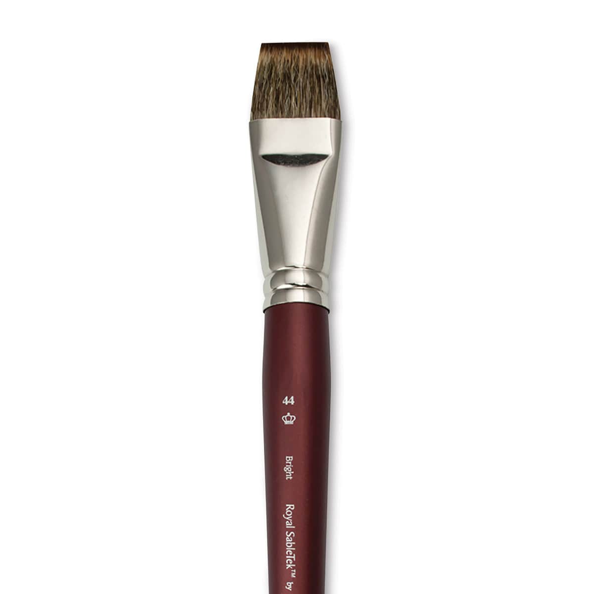 Royal & Langnickel SableTek Brush - Bright, Short Handle, Size 44