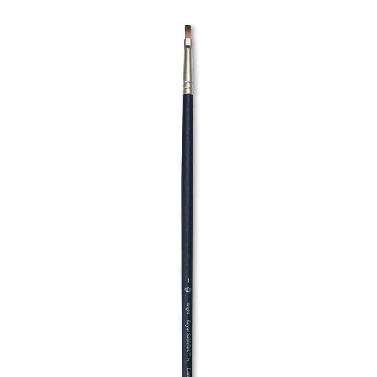 Royal & Langnickel SableTek Brush - Bright, Long Handle, Size 1