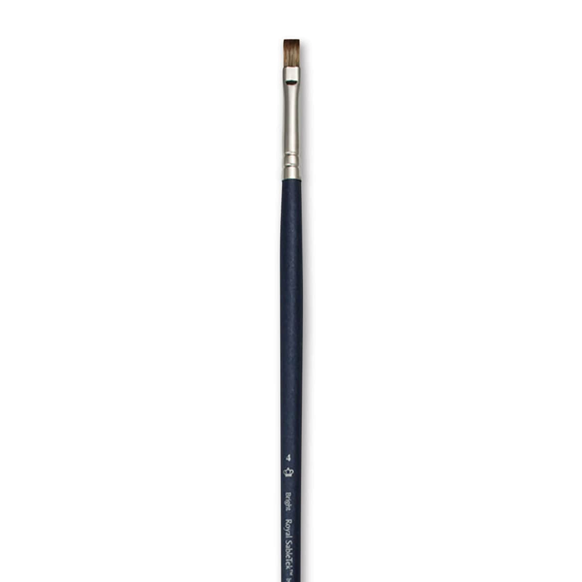Royal & Langnickel SableTek Brush - Bright, Long Handle, Size 4