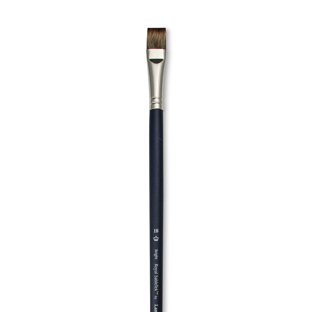 Royal & Langnickel SableTek Brush - Bright, Long Handle, Size 18