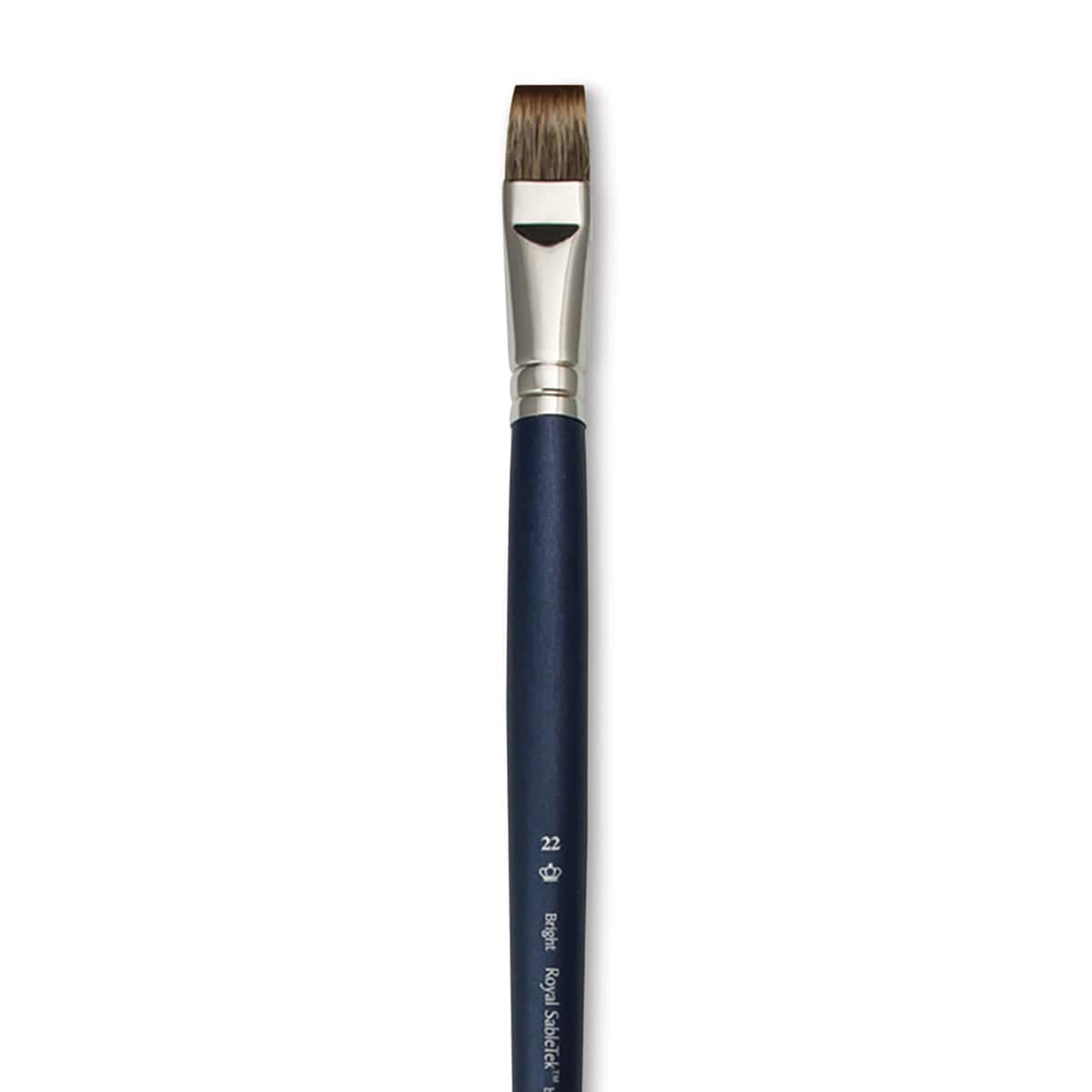 Royal & Langnickel SableTek Brush - Bright, Long Handle, Size 22