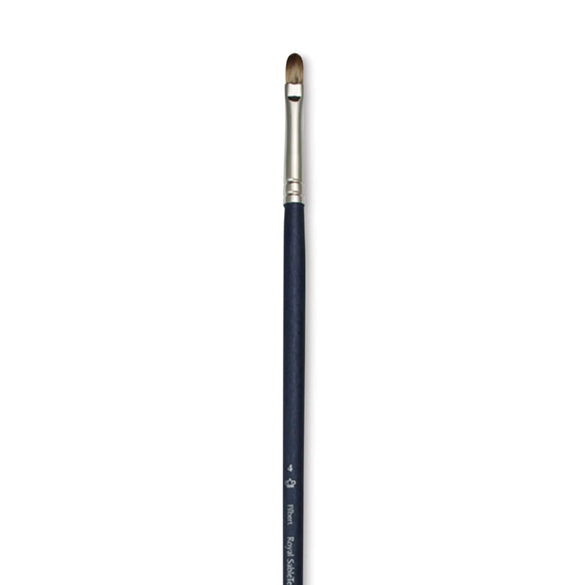 Royal & Langnickel SableTek Brush - Filbert, Long Handle, Size 4