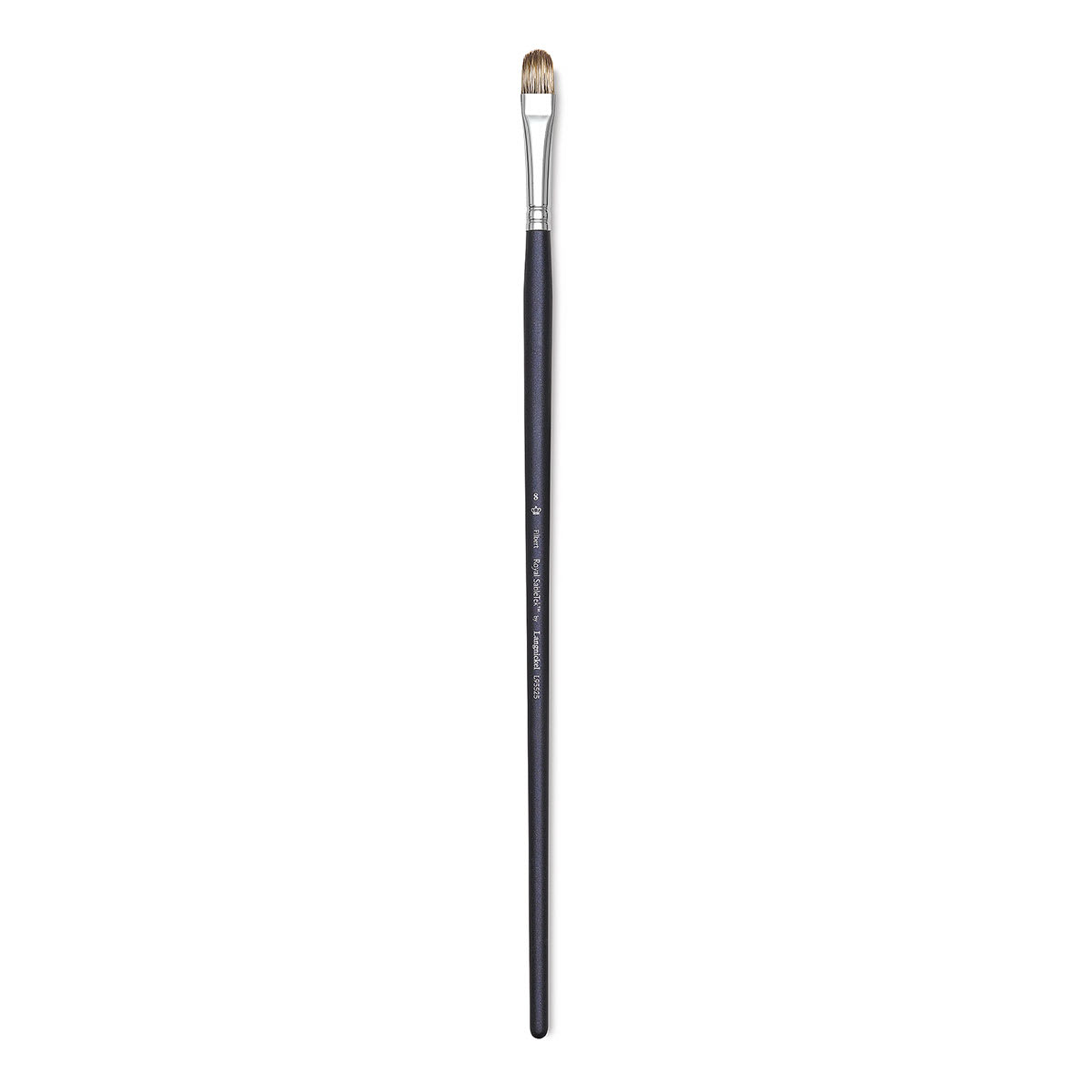 Royal & Langnickel SableTek Brush - Filbert, Long Handle, Size 8