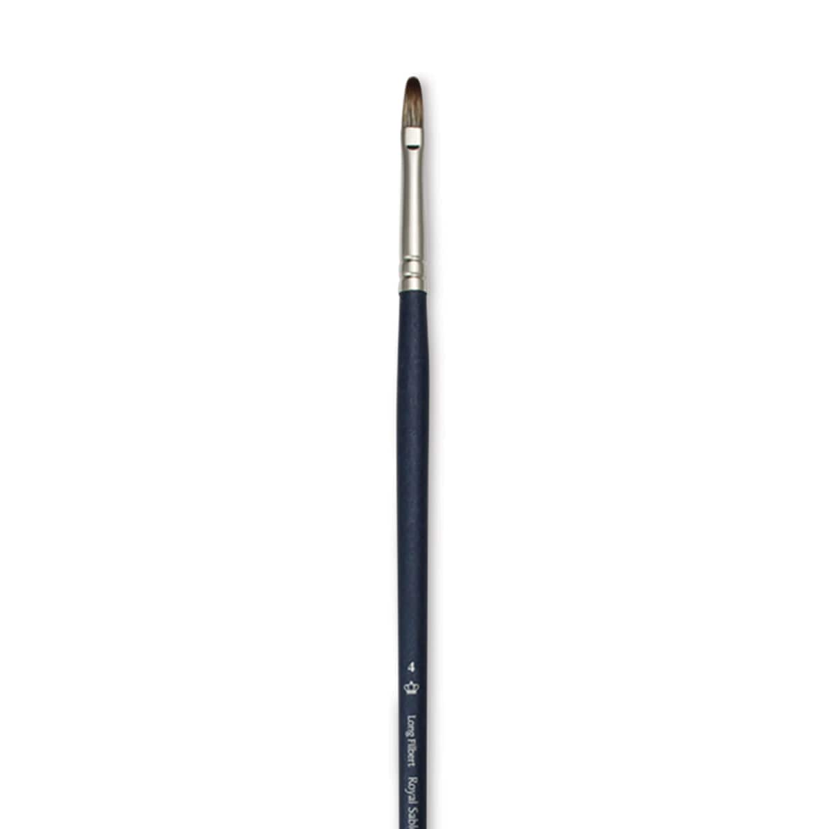 Royal & Langnickel SableTek Brush - Long Filbert, Long Handle, Size 4