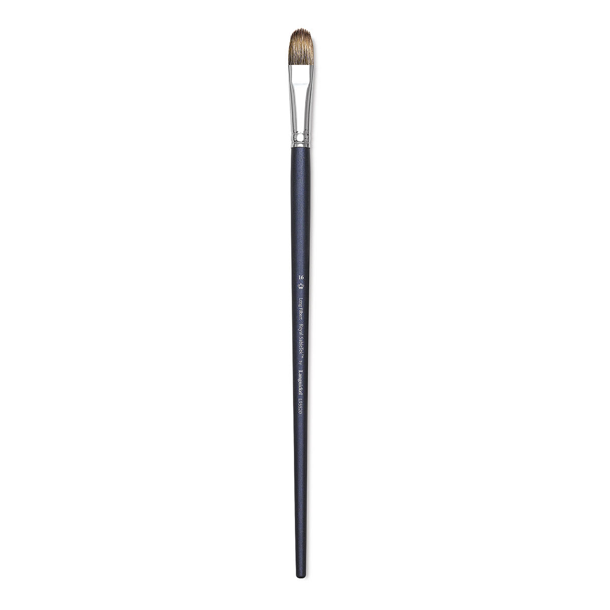 Royal & Langnickel SableTek Brush - Long Filbert, Long Handle, Size 16