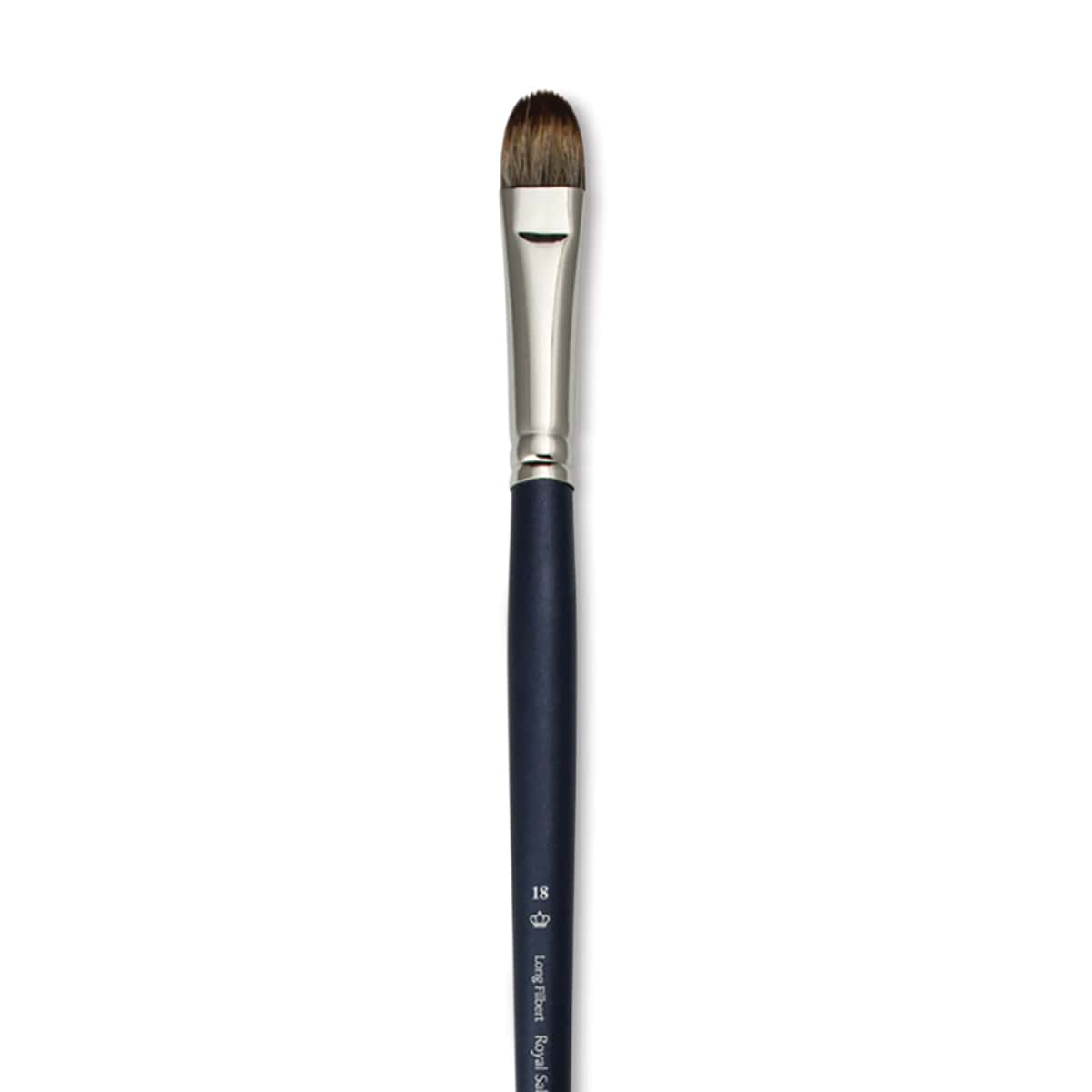 Royal & Langnickel SableTek Brush - Long Filbert, Long Handle, Size 18