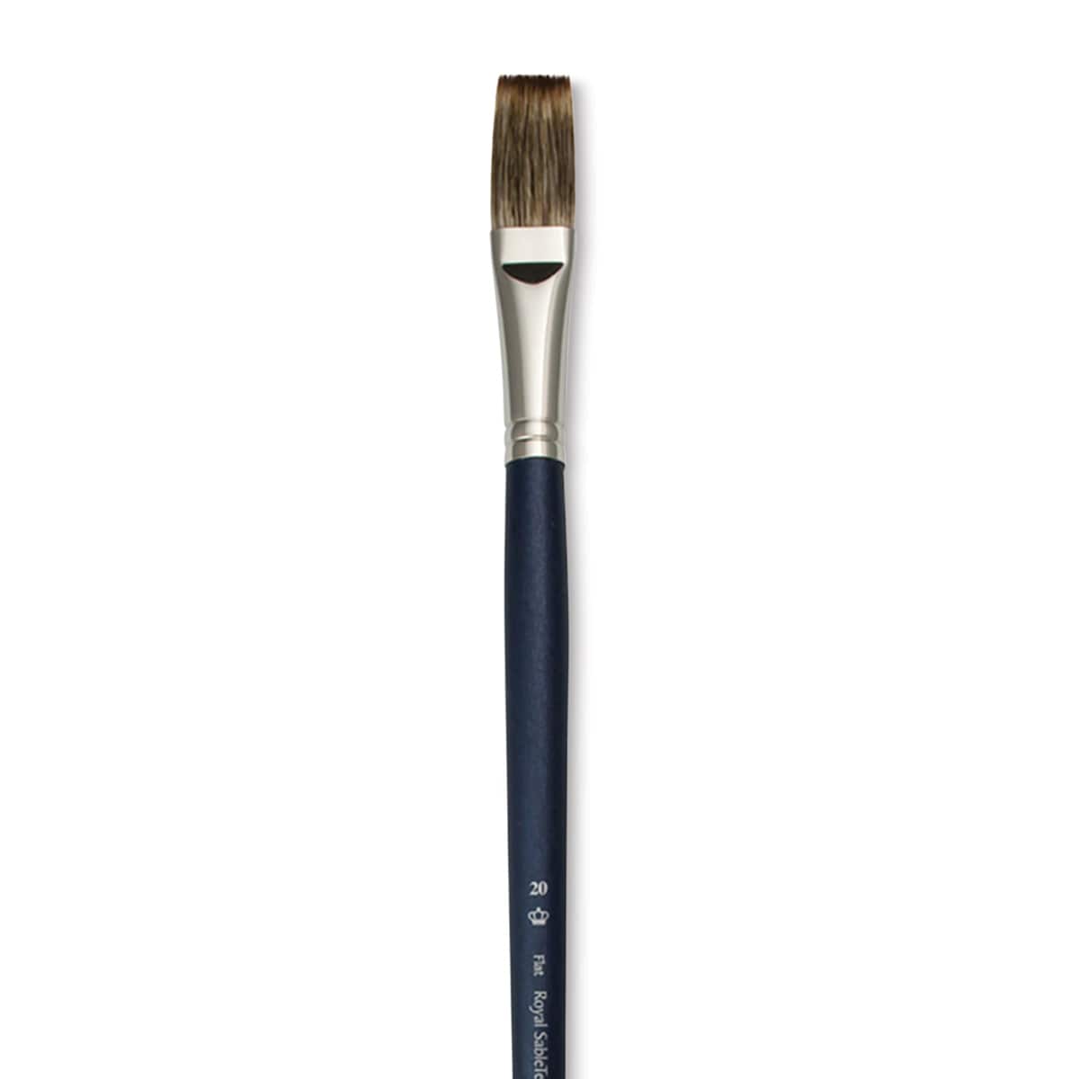 Royal & Langnickel SableTek Brush - Flat, Long Handle, Size 20