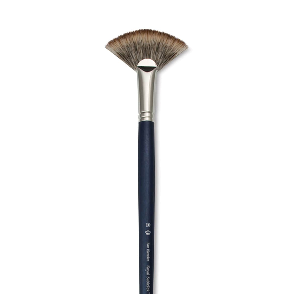 Royal & Langnickel SableTek Brush - Fan Blender, Long Handle, Size 10