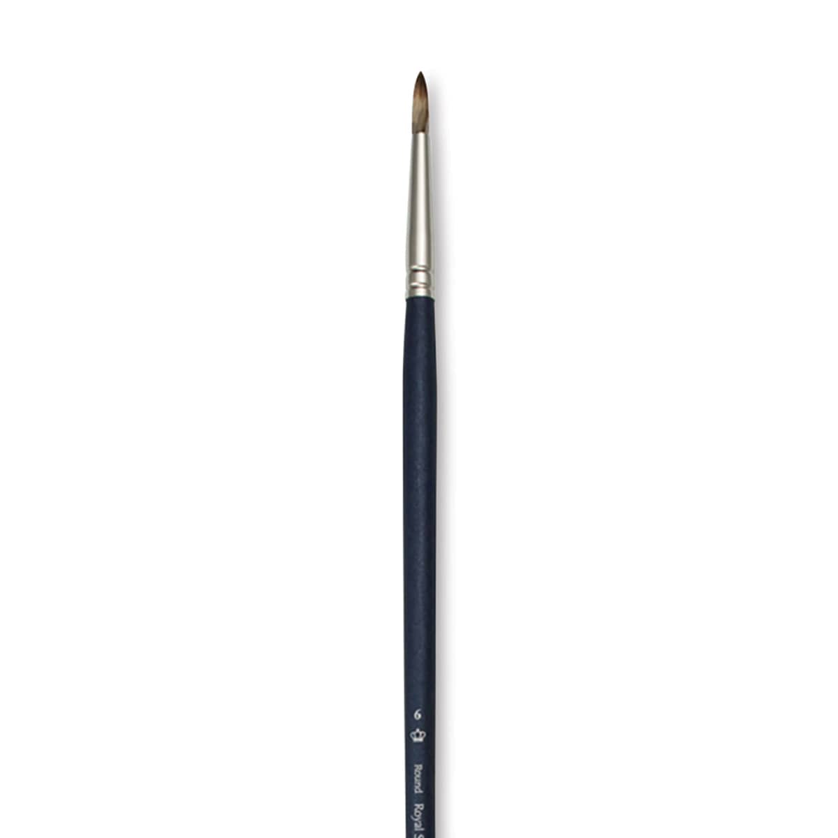 Royal & Langnickel SableTek Brush - Round, Long Handle, Size 6