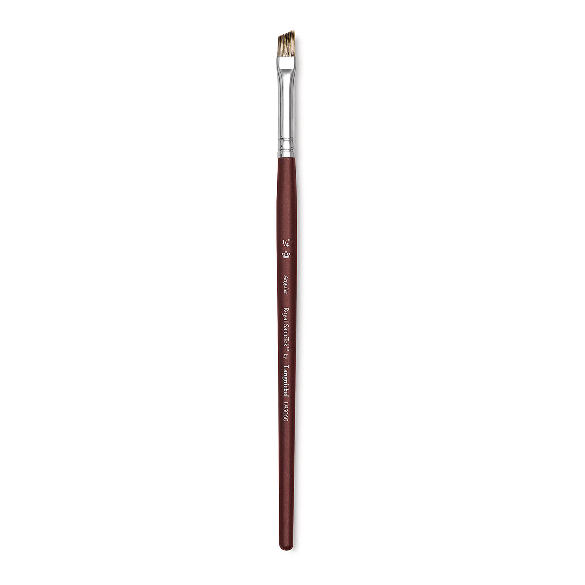 Royal & Langnickel SableTek Brush - Angular, Short Handle, 1/4"