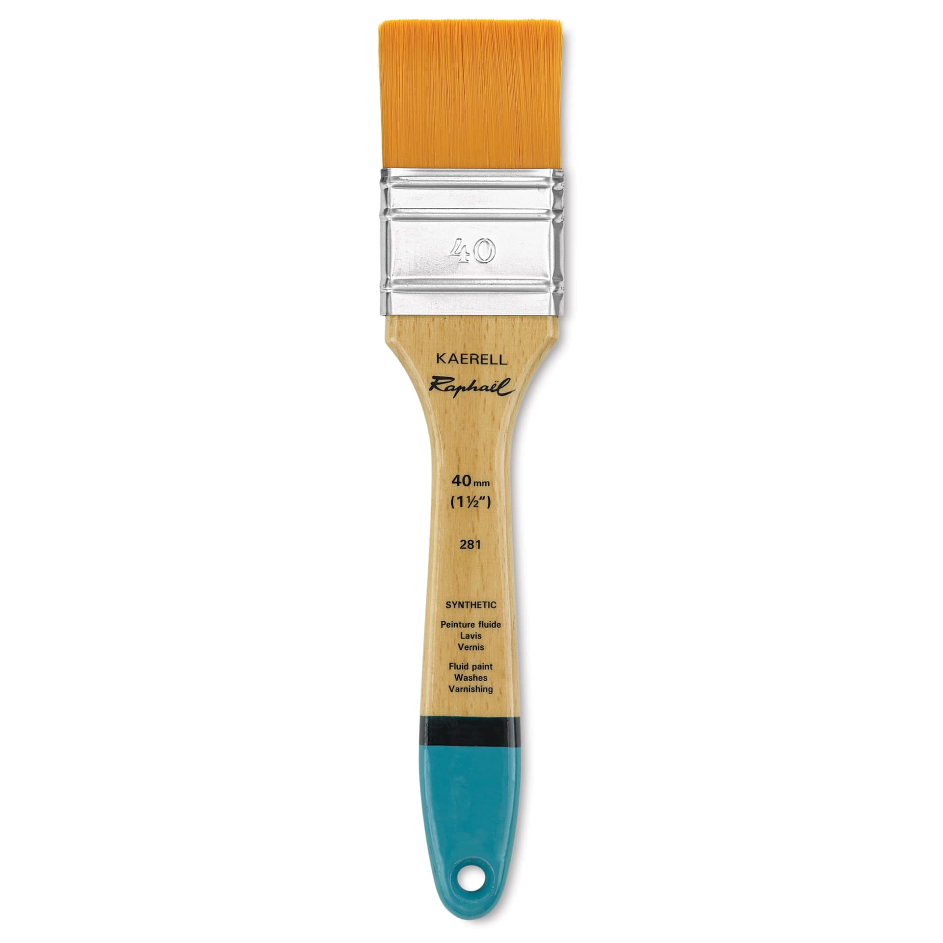 Raphael Kaerell Brush - Mixed Media Flat, Size 40