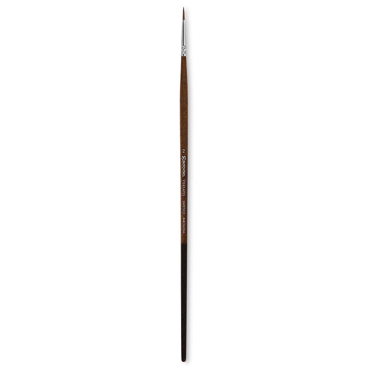 Escoda Versatil Brush - Pointed Round, Size 2, Long Handle