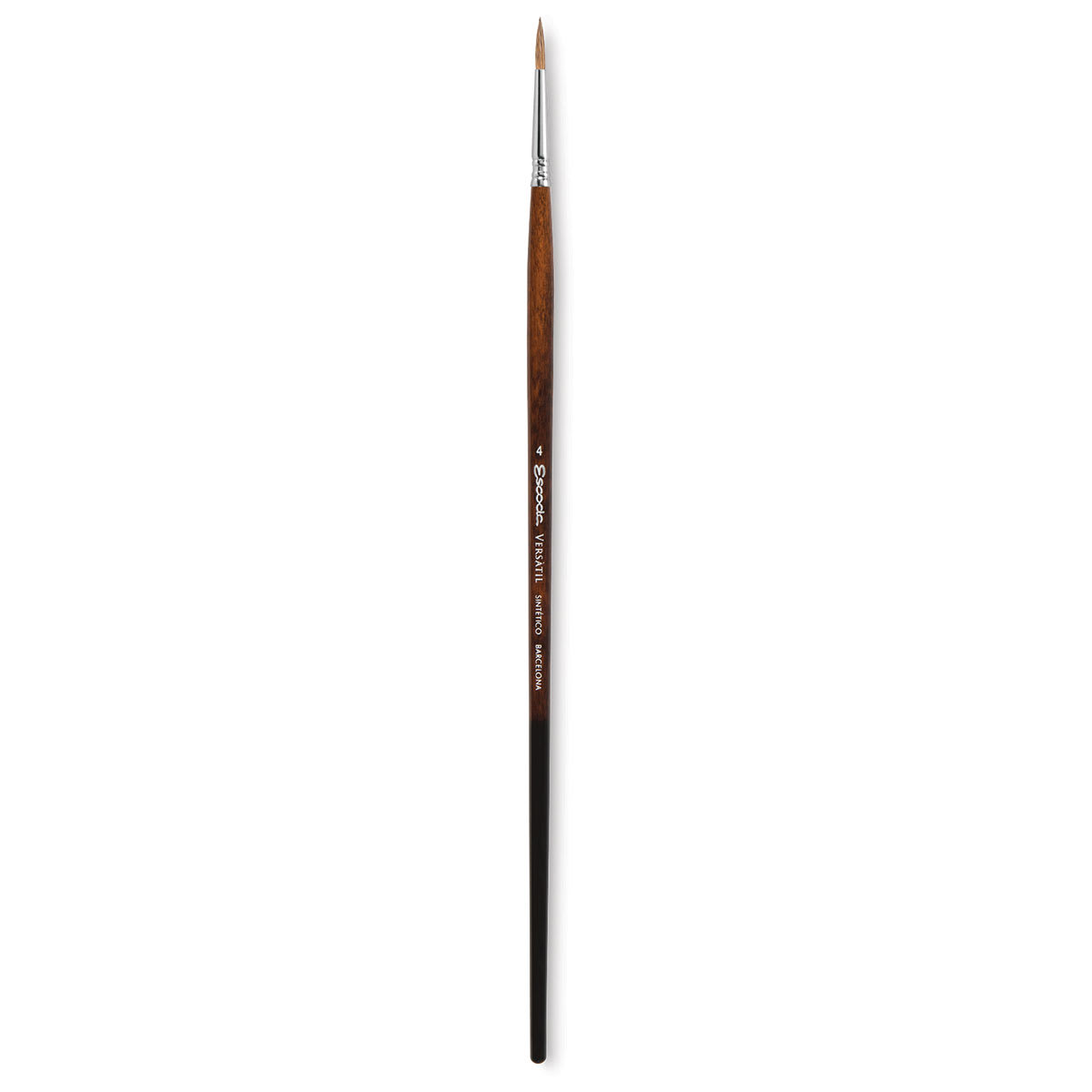 Escoda Versatil Brush - Pointed Round, Size 4, Long Handle