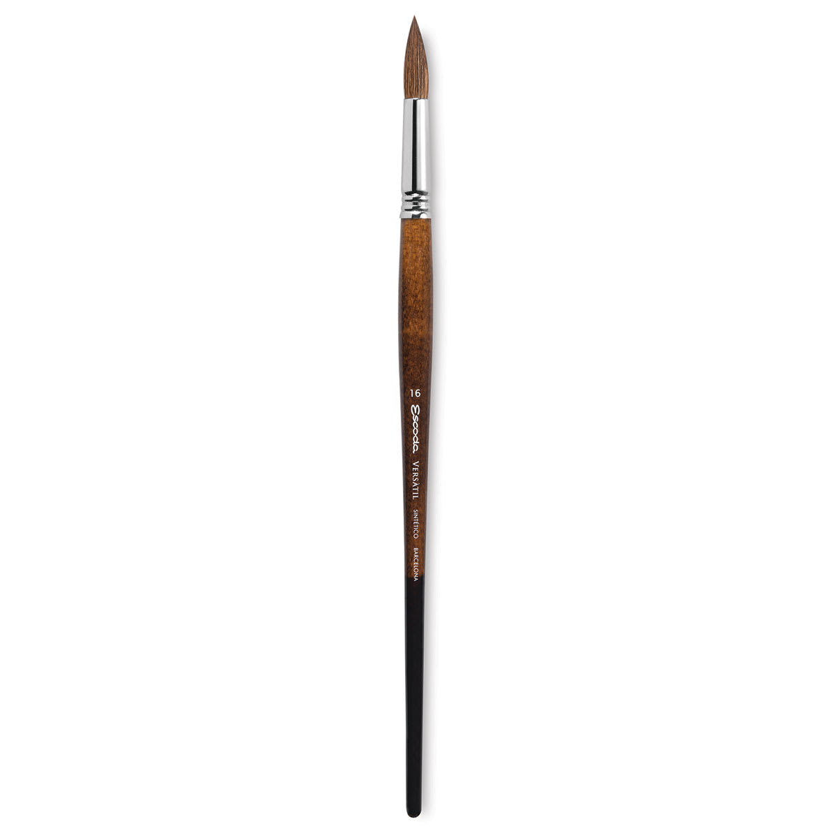 Escoda Versatil Brush - Pointed Round, Size 16, Long Handle