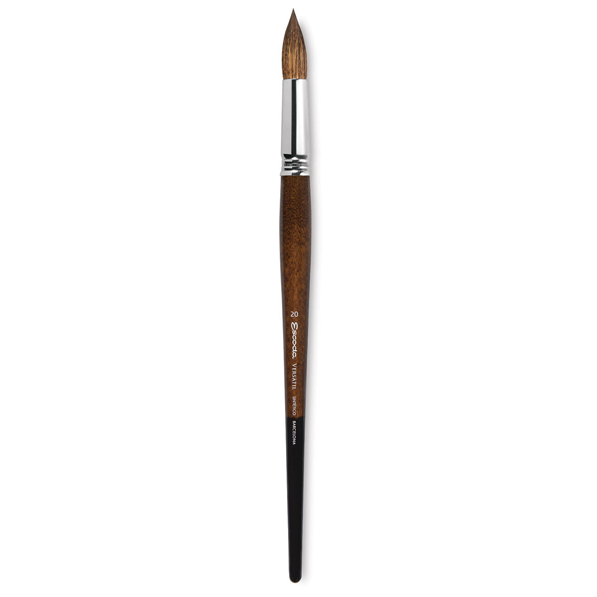 Escoda Versatil Brush - Pointed Round, Size 20, Long Handle