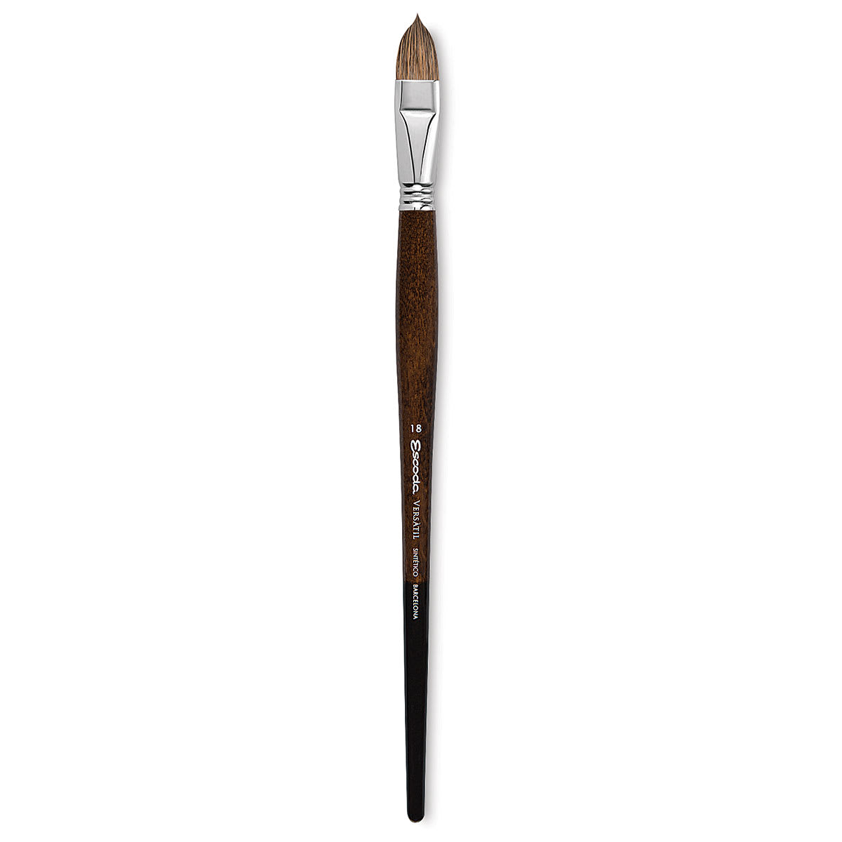 Escoda Versatil Brush - Filbert, Size 18, Long Handle