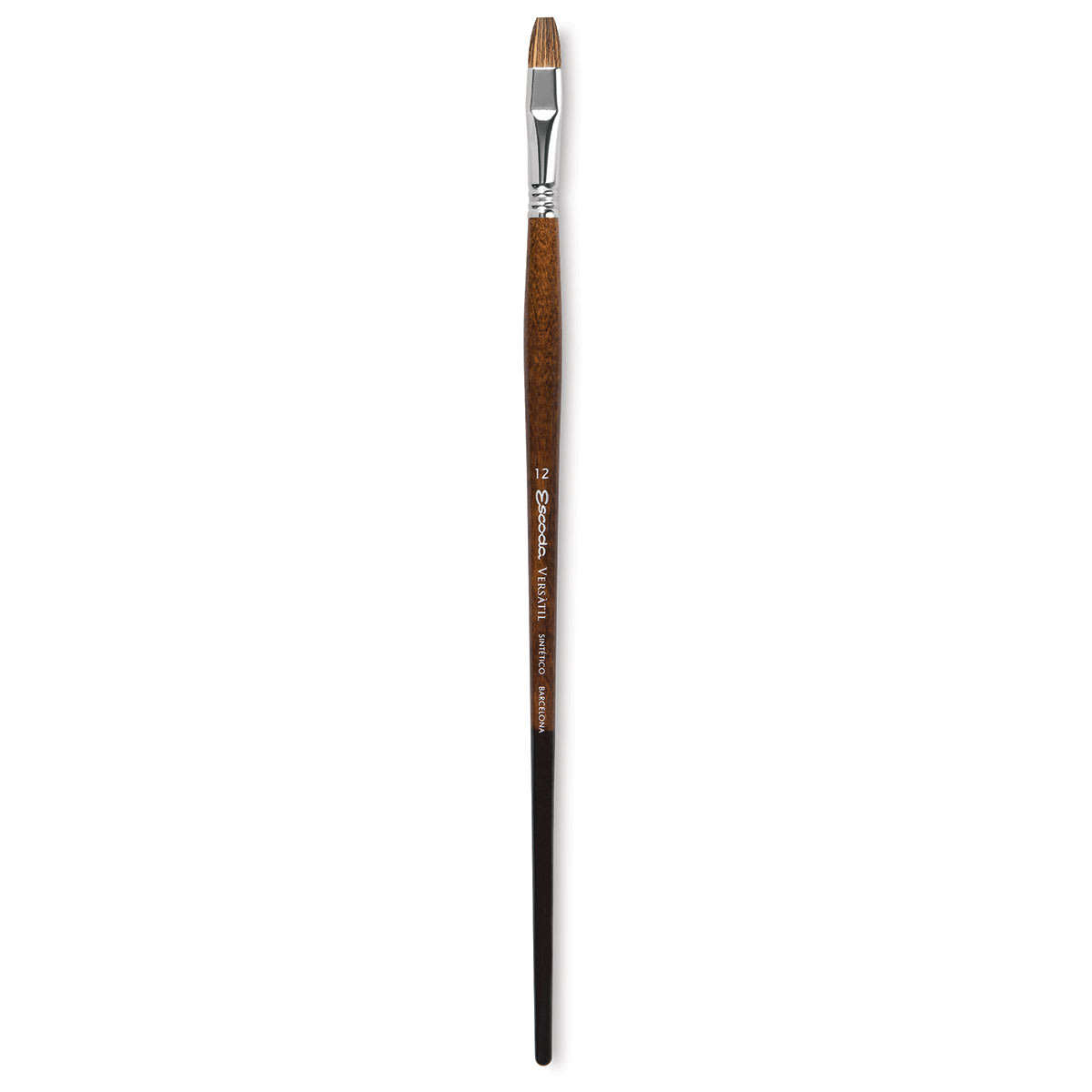 Escoda Versatil Brush - Brigth, Size 12, Long Handle