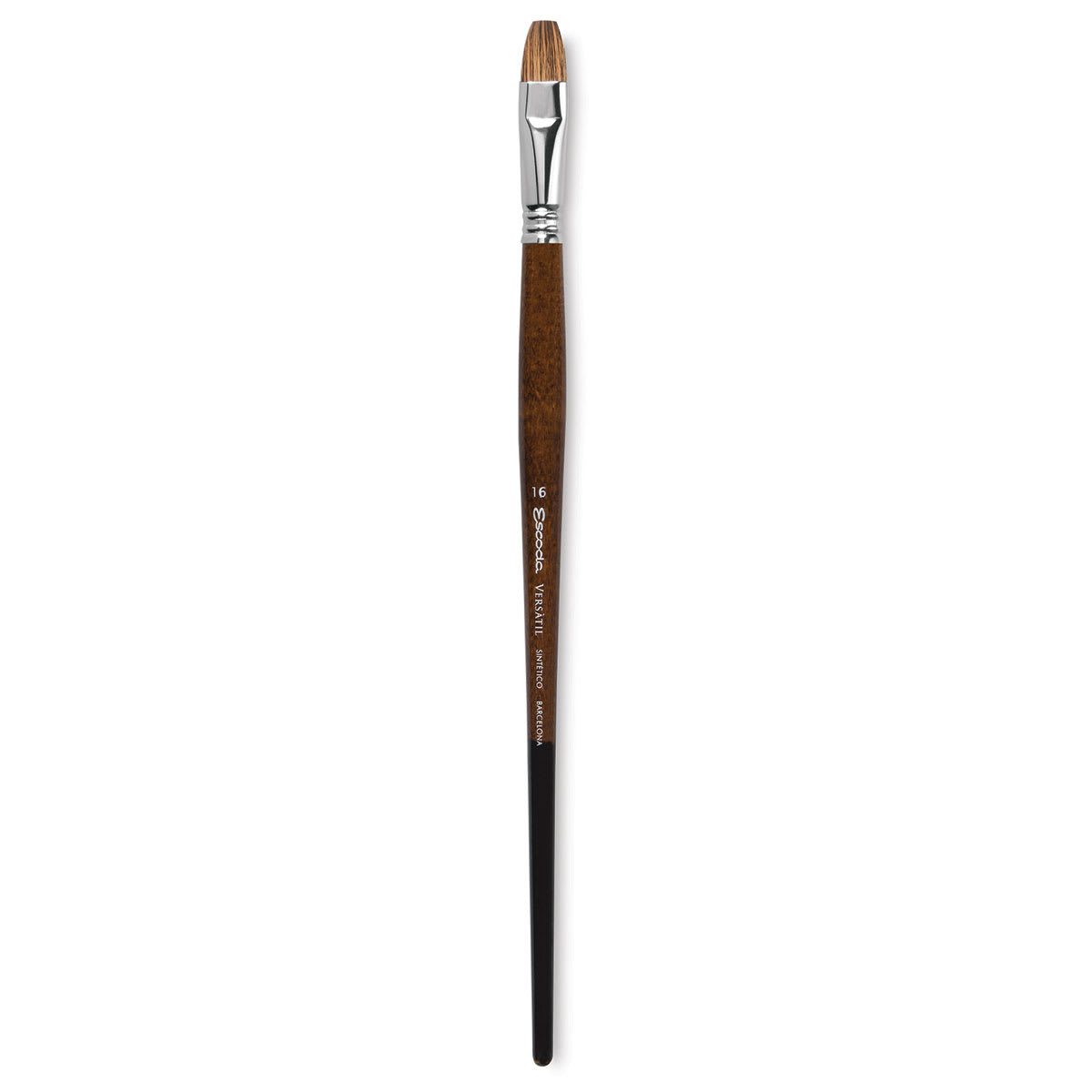 Escoda Versatil Brush - Bright, Size 16, Long Handle