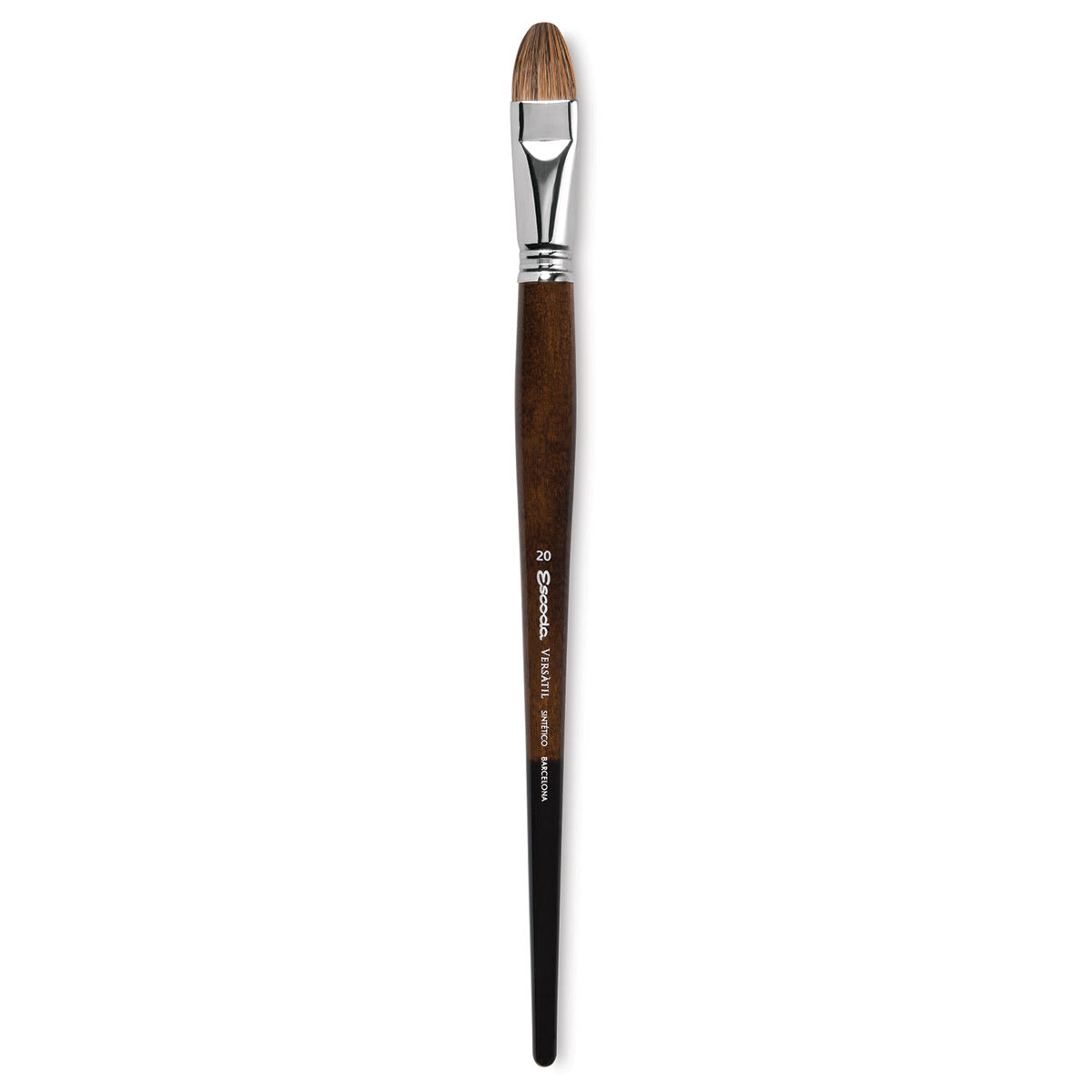Escoda Versatil Brush - Bright, Size 20, Long Handle