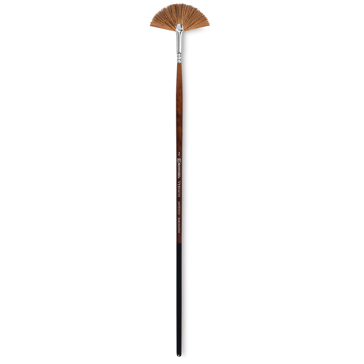Escoda Versatil Brush - Fan, Size 2, Long Handle