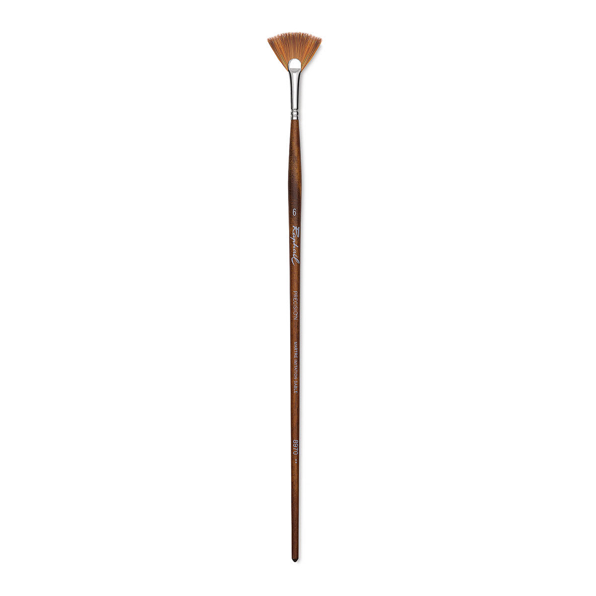 Raphaël Precision Brush - Fan, Size 6, Long Handle