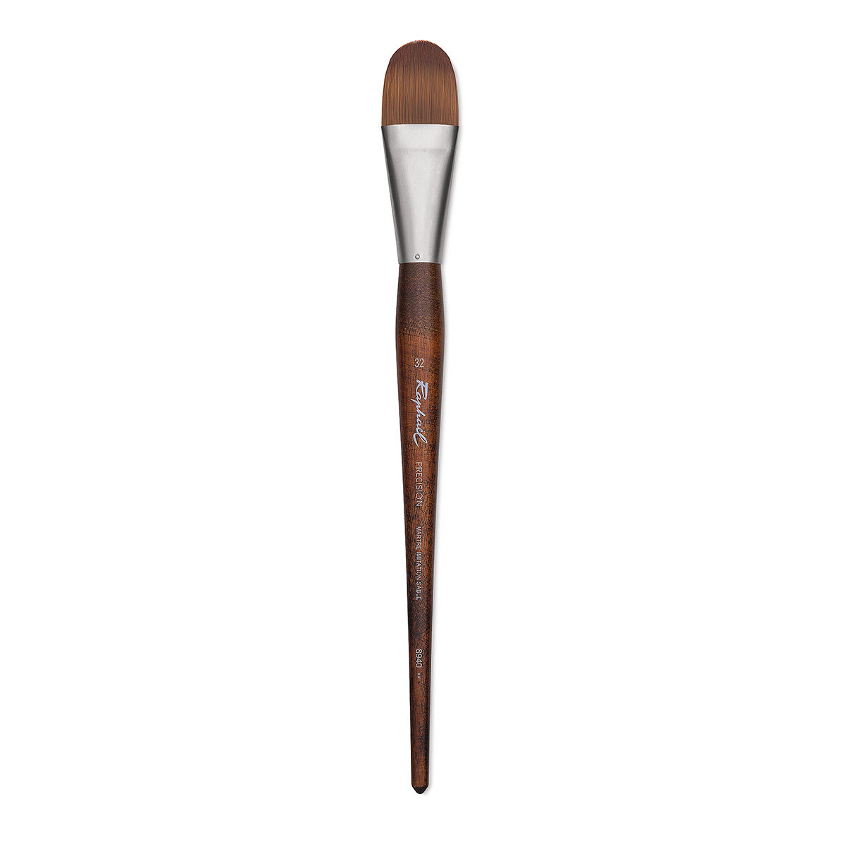 Raphaël Precision Brush - Filbert, Size 32, Long Handle