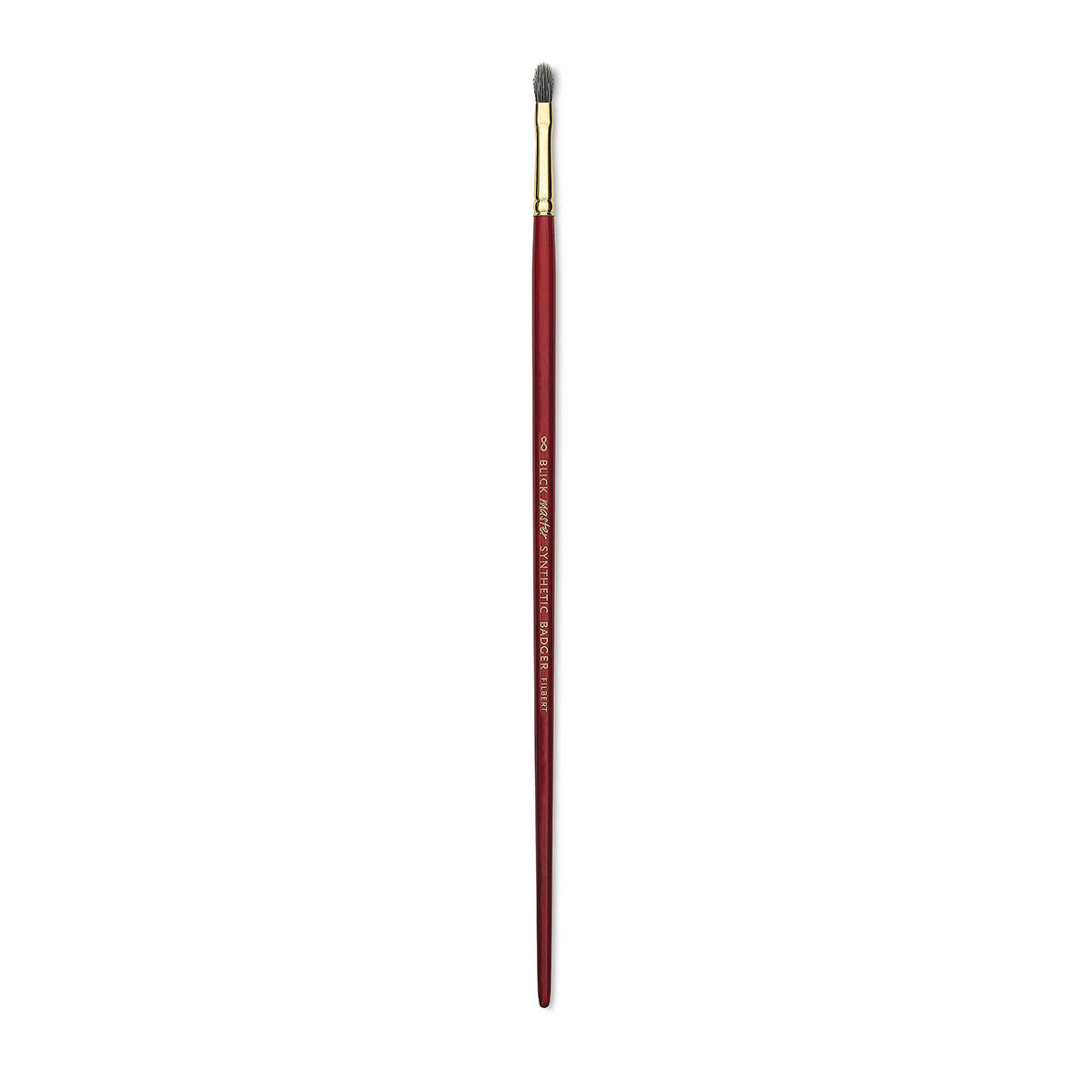 Blick Master Synthetic Badger Brush - Filbert, Size 8